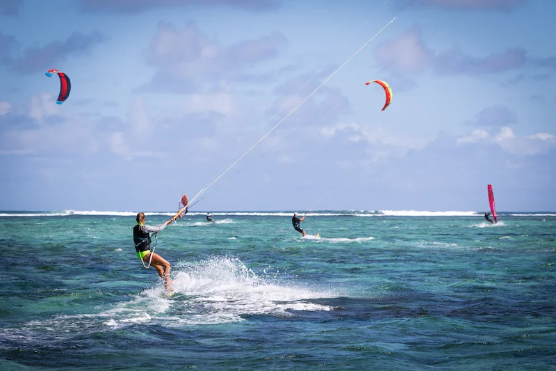 Sommersportarten: Kitesurfing