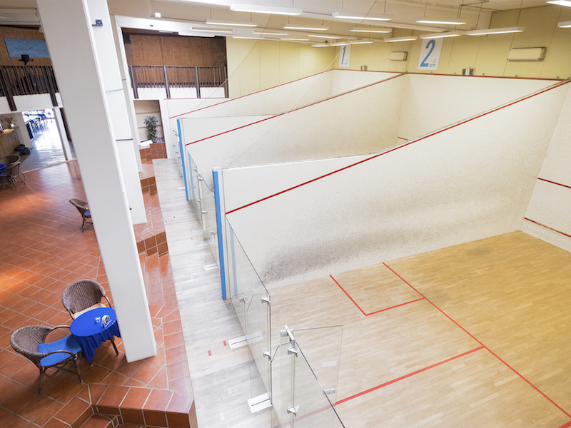Der Squash Court - squash sport
