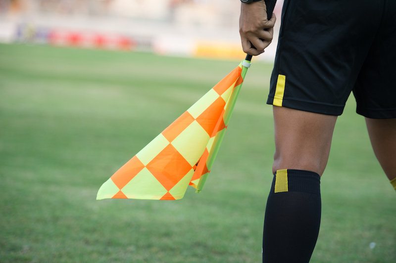 Fußballregeln - Schiedsrichter