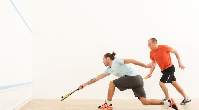Squash Schlagtechnik
