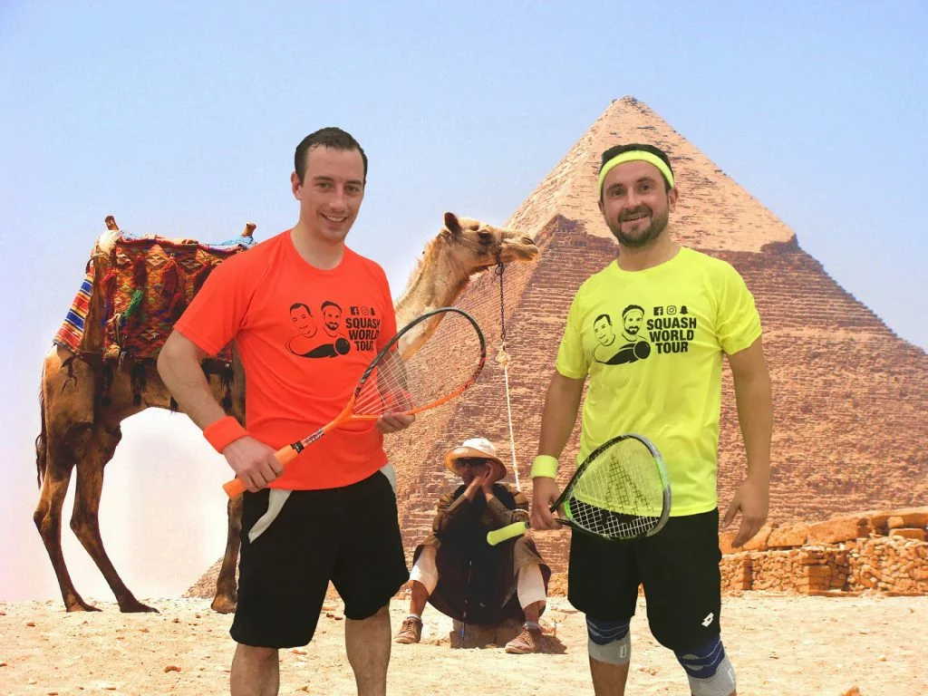 Joel & Peter wollen mit Social Media für Squash begeistern | © Squash World Tour